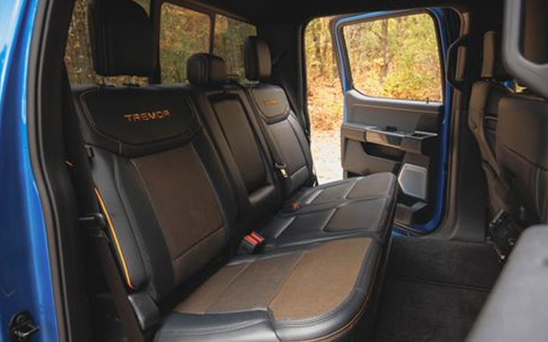 Ford F-150 Tremor 2022 interior seats