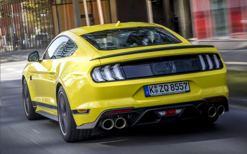 Ford Mustang Gt Ecoboost Coupe 2022 exterior back