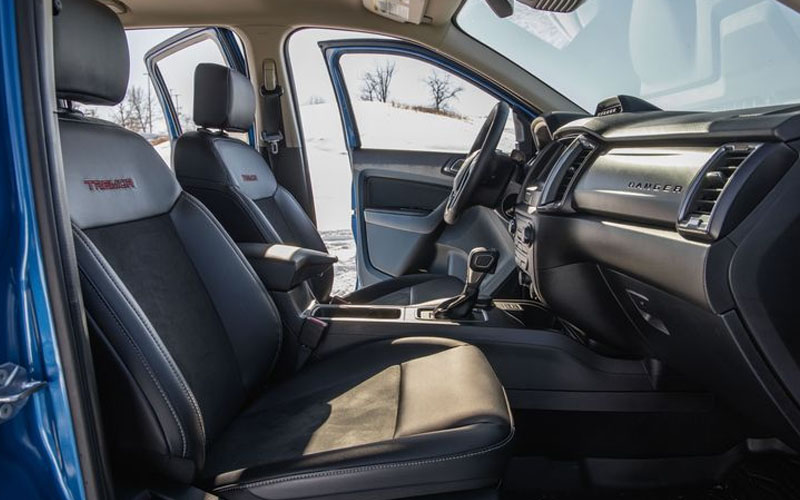 Ford Ranger 2022 interior seats