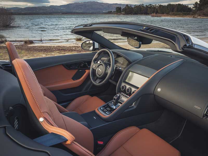 Jaguar F-Type P450 Convertible 2022 Seat Interior