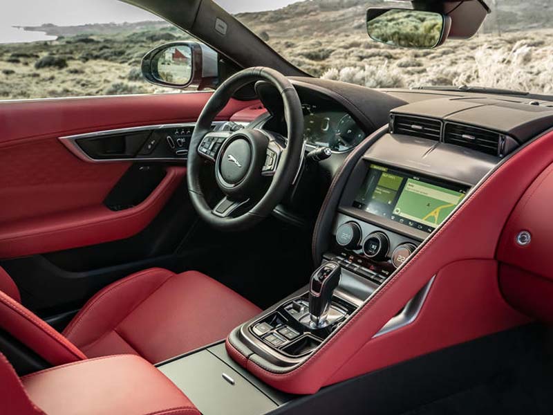 Jaguar F-Type P450 R-Dynamic Coupe 2022 Dashboard Interior