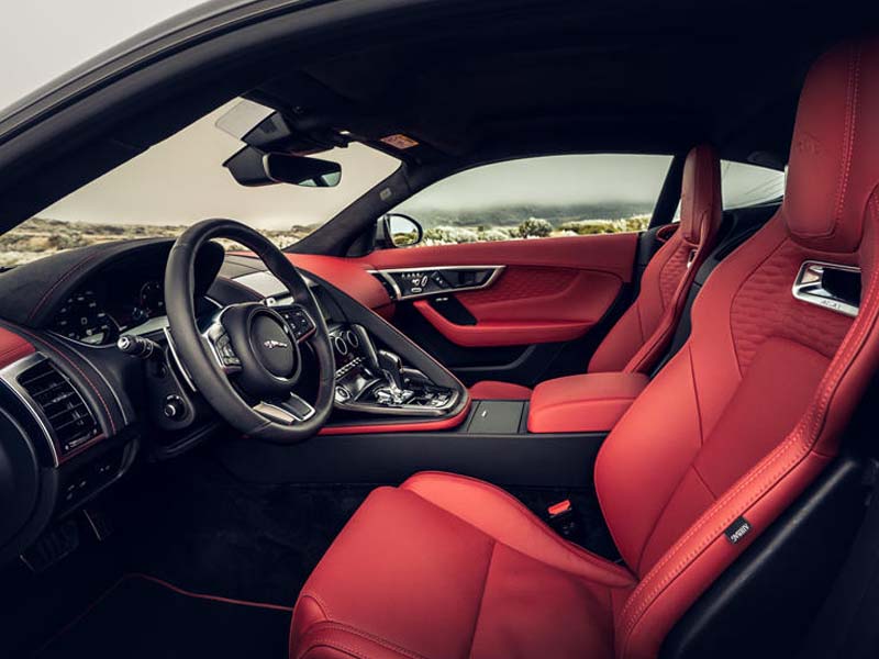 Jaguar F-Type P450 R-Dynamic Coupe 2022 Front Interior