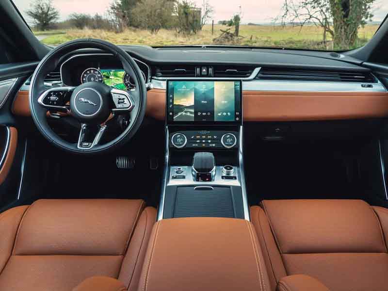 Jaguar XF P300 R Dynamic SE 2022 Dashboard Interior
