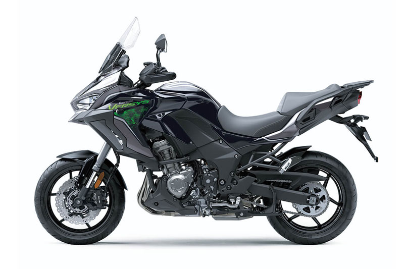 Kawasaki Versys 1000 LS 2022 Metallic Flat Spark Black Colours