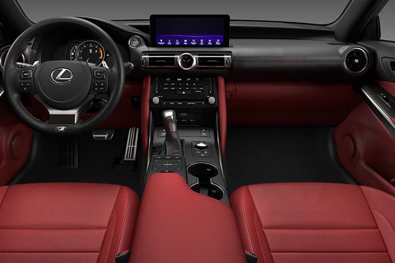 Lexus IS F Sport Performance 2022 Dashboard Interior