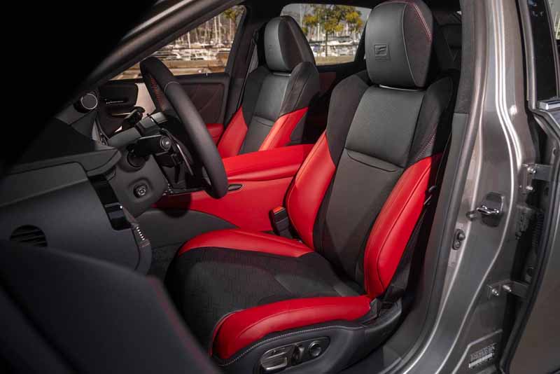 Lexus LS 500 F Sport 2022 Front Interior