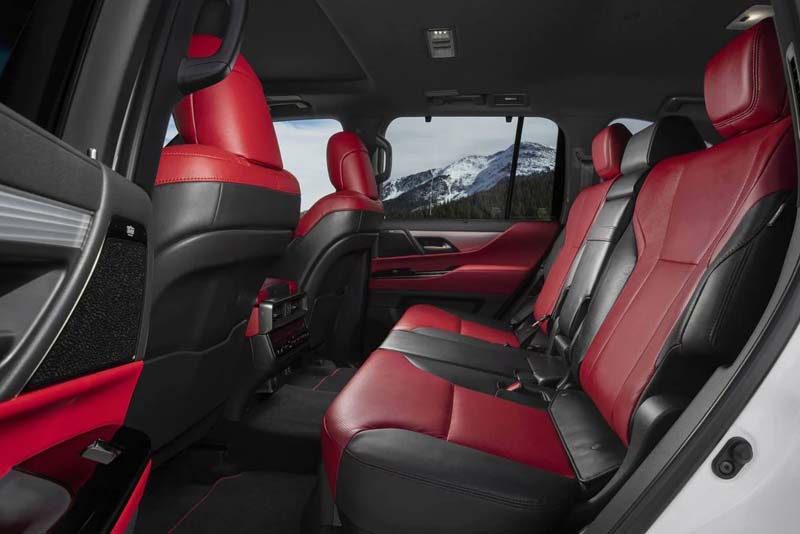 Lexus LX 600 F SPORT Handling 2022 Seat Interior
