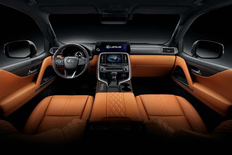 Lexus LX 600 Luxury 2022 Dashboard Interior