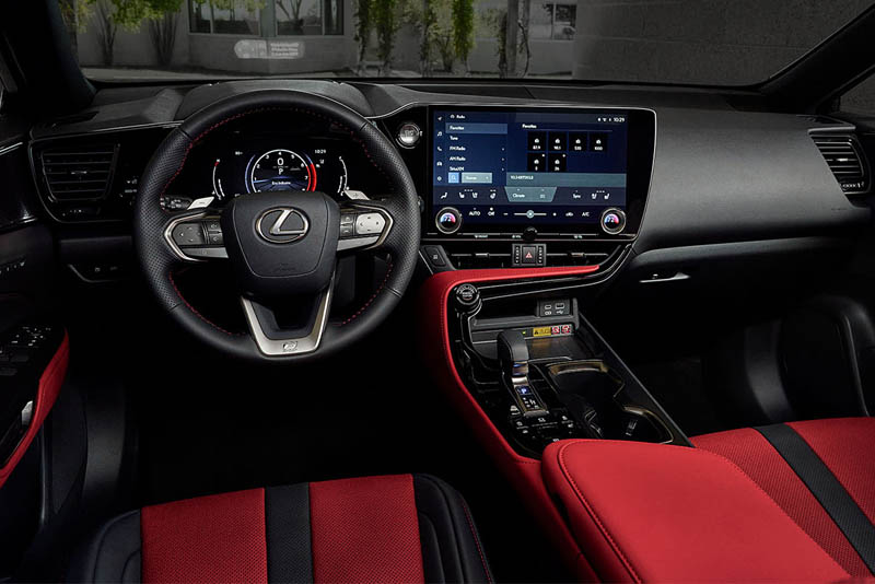 Lexus NX 350h 2022 Dashboard Interior