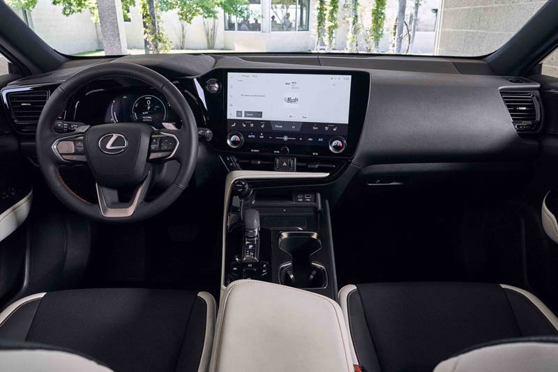 Lexus NX 350h AWD 2022 Dashboard Interior