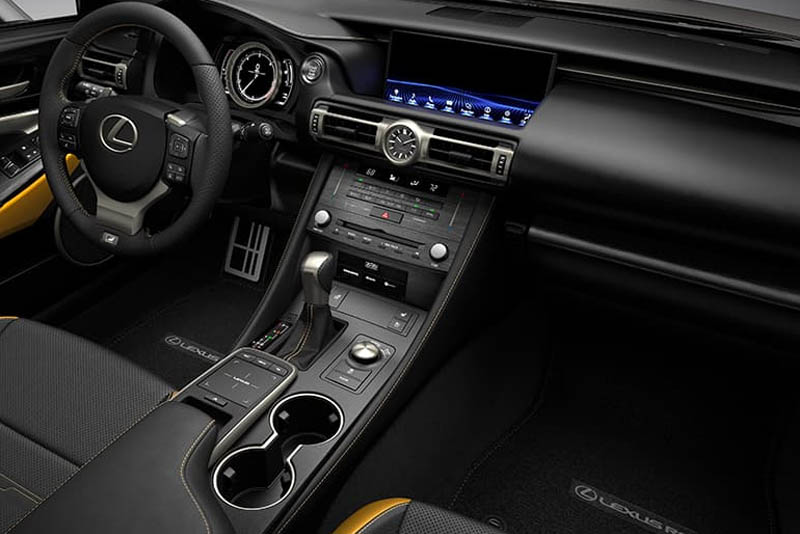 Lexus RC 350 F SPORT AWD 2022 Dashboard Interior