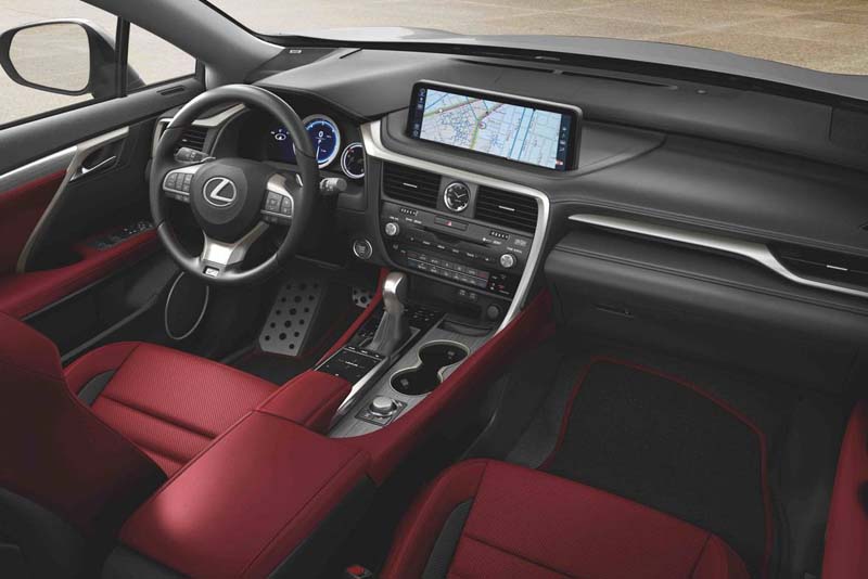 Lexus RX 350 F SPORT Handling AWD 2022 Dashboard Interior