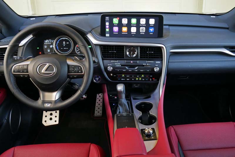 Lexus RX Hybrid 450h F SPORT Black Line 2022 Dashboard Interior