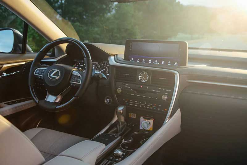 Lexus RX Hybrid 450hL Luxury 2022 Dashboard Interior