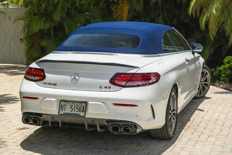 Mercedes AMG C43 4MATIC Cabriolet 2022 Back View