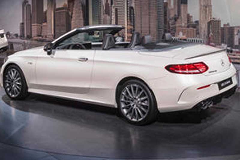 Mercedes AMG C43 4MATIC Cabriolet 2022 Side View