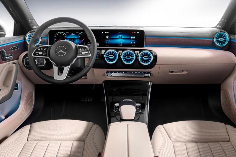 Mercedes Benz A220 4MATIC Sedan 2022 Dashboard Interior
