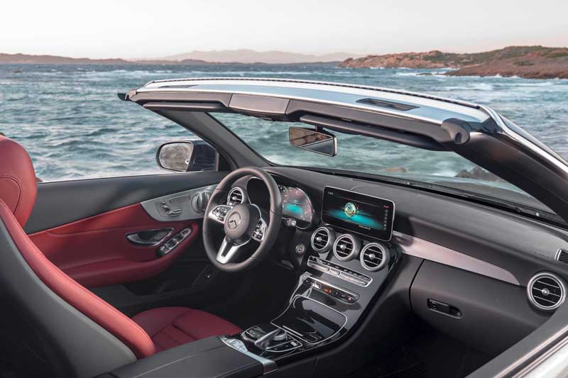 Mercedes Benz C300 Cabriolet 2022 Dashboard Interior