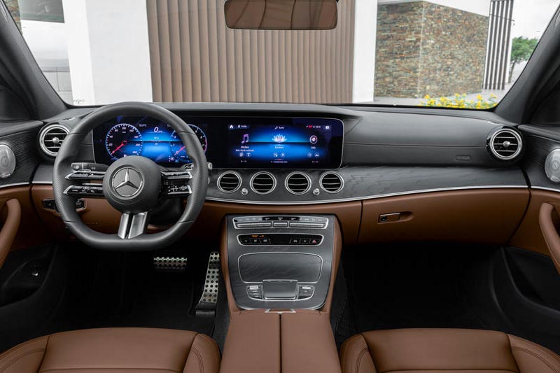 Mercedes Benz E350 Sedan 2022 Dashboard Interior