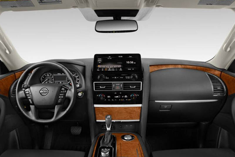 Nissan Armada Midnight Edition 4WD 2022 Dashboard Interior