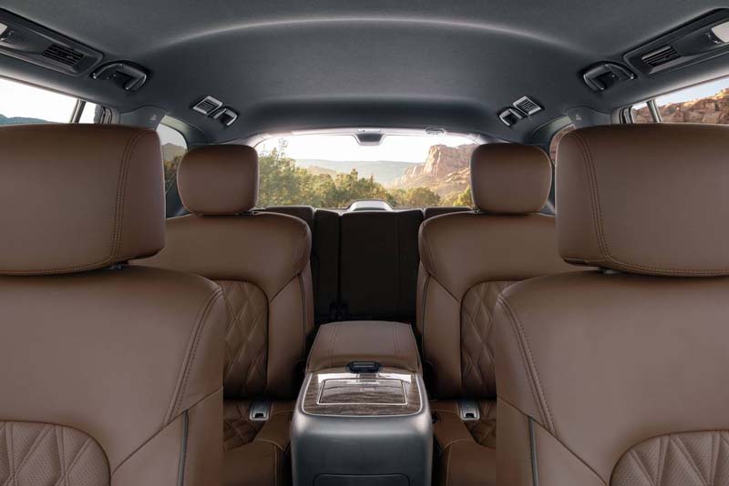 Nissan Armada Platinum 4WD 2022 Seat Interior