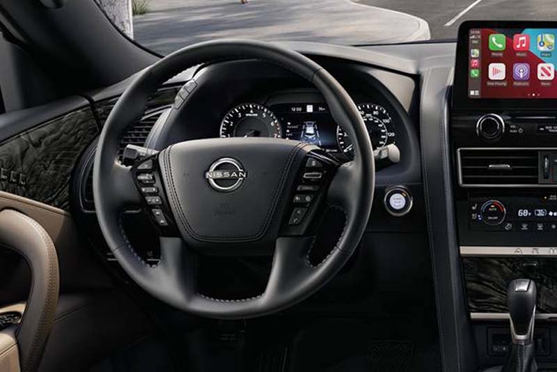 Nissan Armada Platinum 4WD 2022 Steering Interior