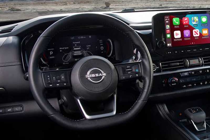 Nissan Pathfinder Platinum 2022 Steering Interior
