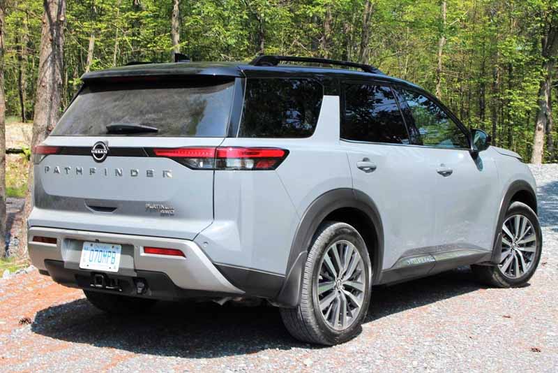 Nissan Pathfinder S 4WD 2022 Back View