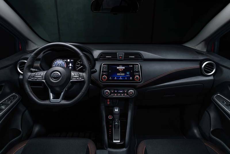 Nissan Versa S CVT 2022 Dashboard Interior