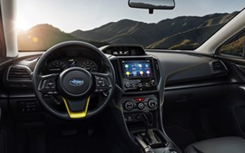 Subaru Crosstrek CVT 2022 steering view