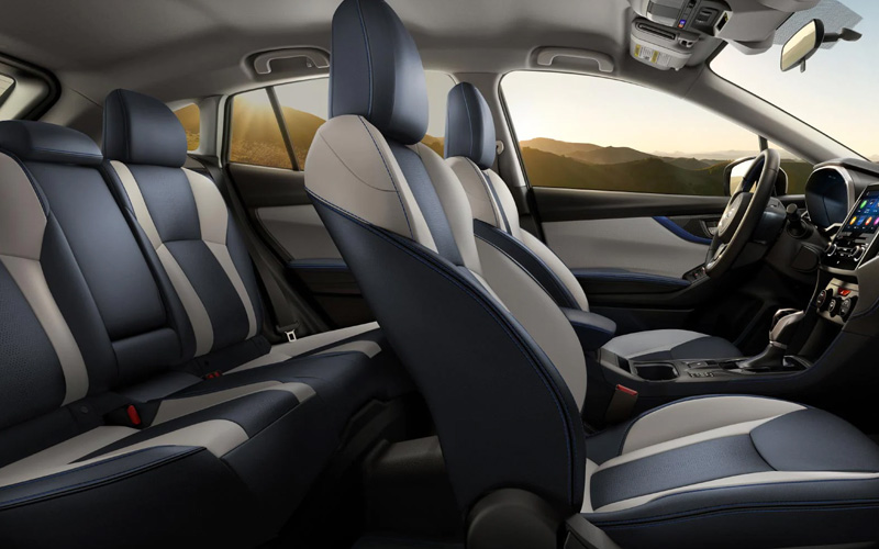Subaru Crosstrek Hybrid 2022 interior seats