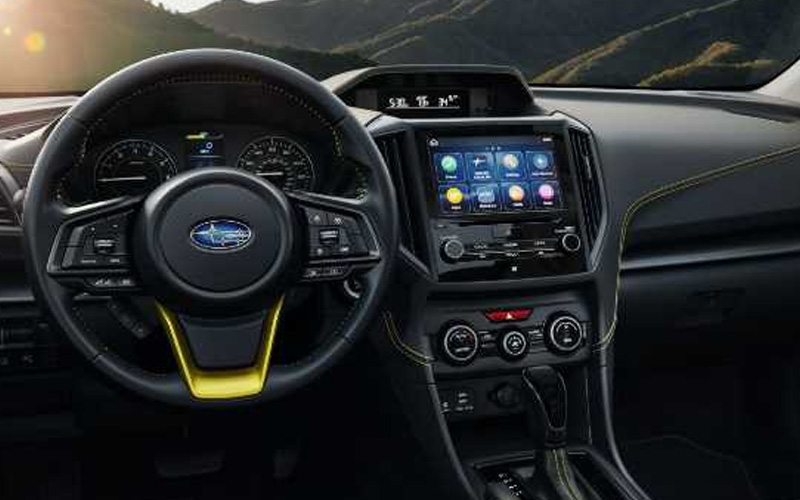 Subaru Crosstrek Hybrid 2022 steering view