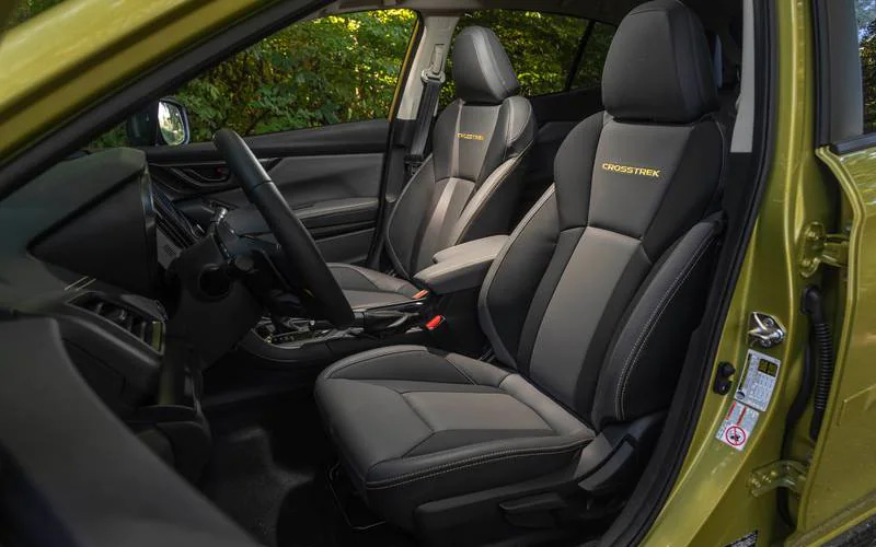 Subaru Crosstrek Limited 2022 interior seats