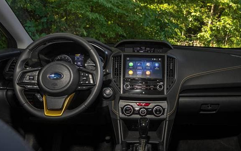 Subaru Crosstrek Premium 2022 steering view