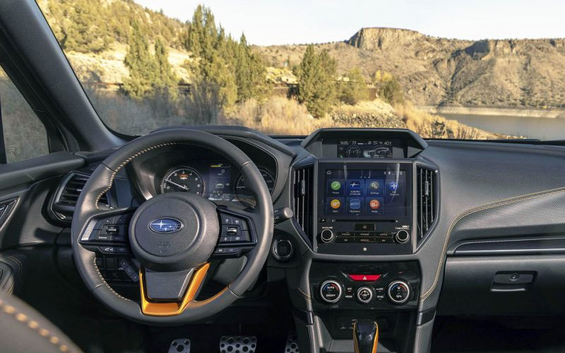 Subaru Forester Sport 2022 steering view