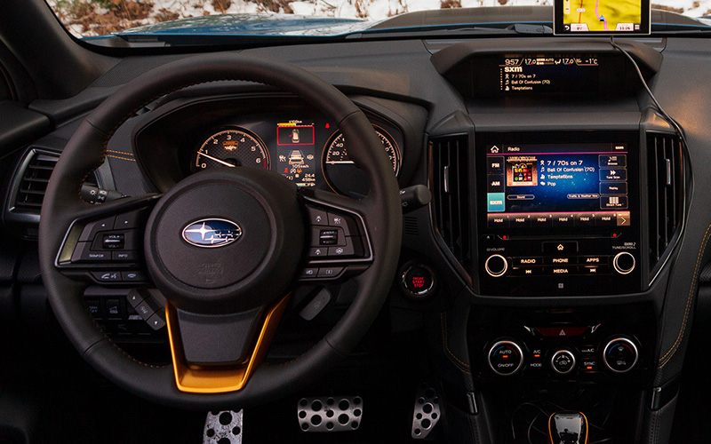 Subaru Forester Wilderness 2022 steering view