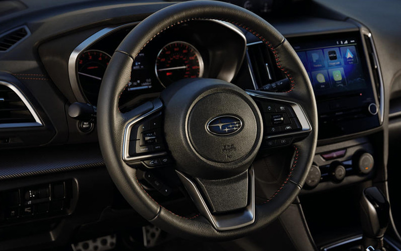 Subaru Impreza Limited Hatchback 2022 steering view