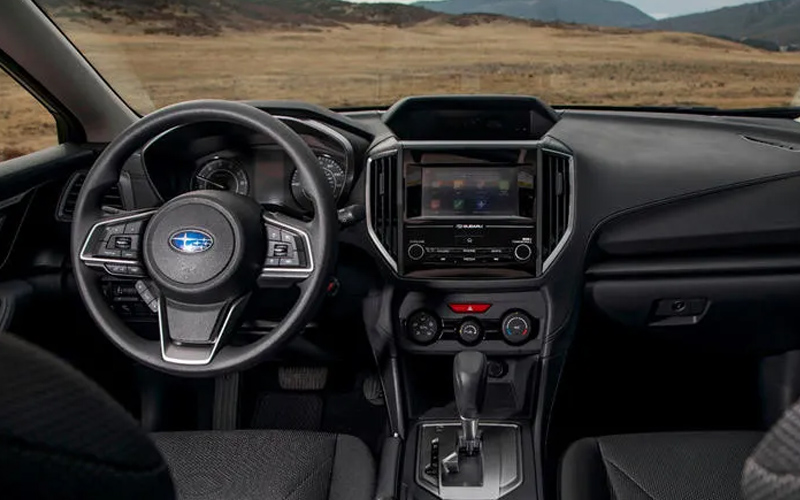 Subaru Impreza Premium Sedan 2022 steering view