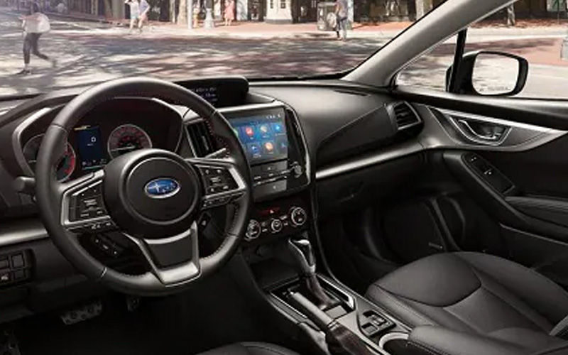 Subaru Impreza Sport CVT Hatchback 2022 steering view