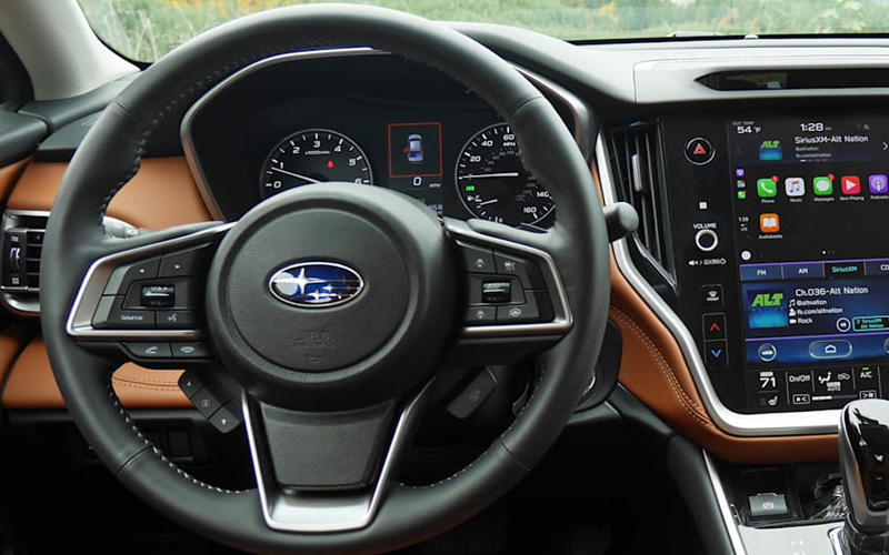 Subaru Legacy Premium CVT 2022 steering view