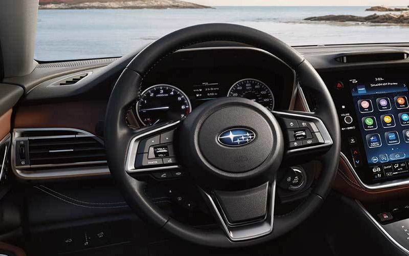 Subaru Outback Premium 2022 steering view