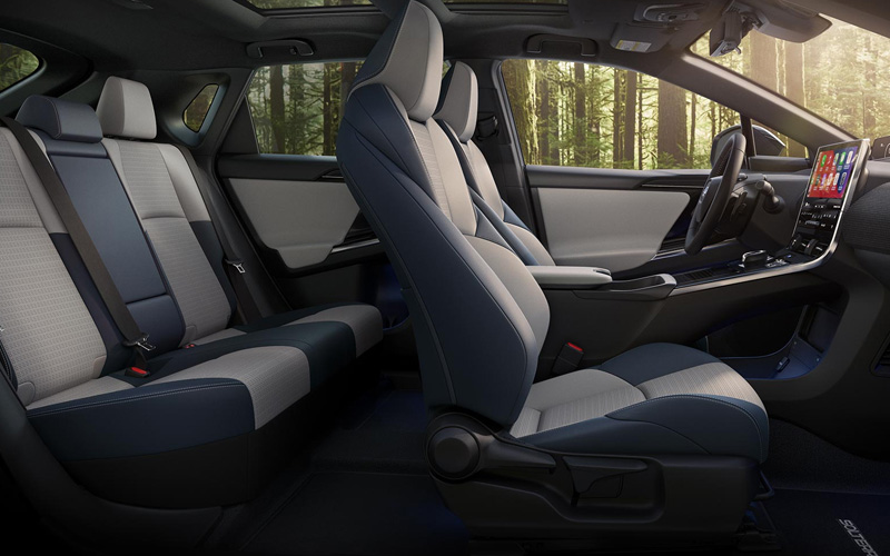 Subaru Solterra AWD 2022 interior seats