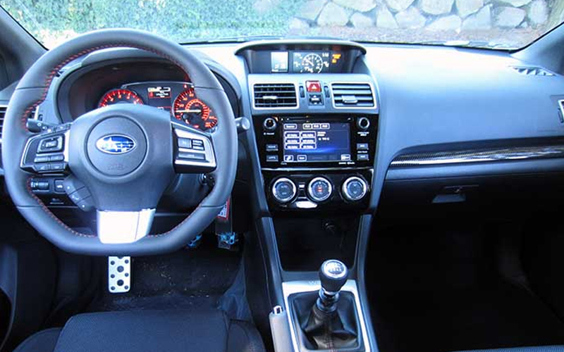Subaru WRX Limited 2022 steering view