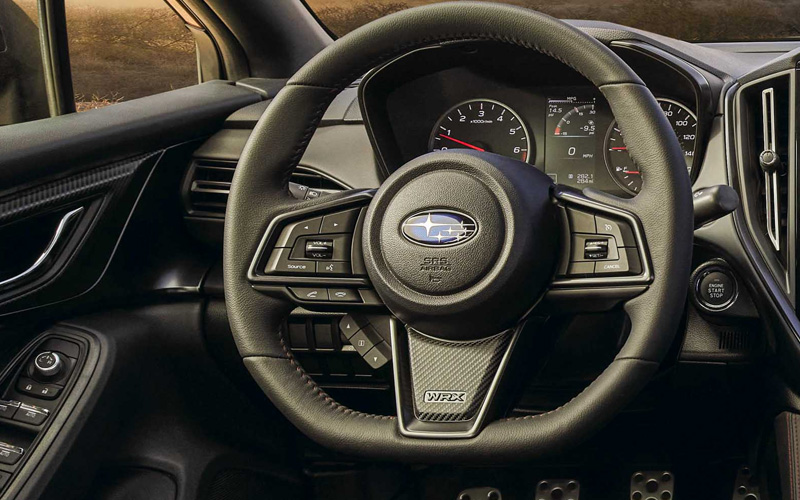 Subaru WRX Limited Manual 2022 steering view