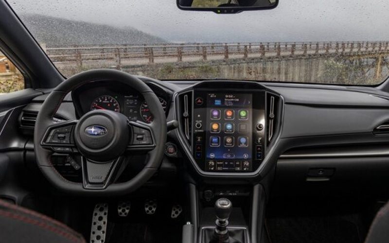 Subaru WRX Premium CVT 2022 steering view