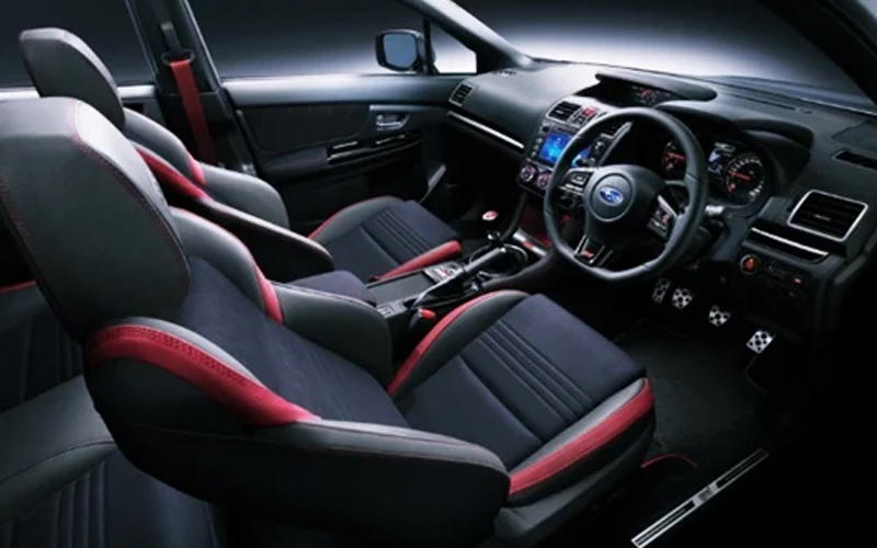 Subaru WRX STI Limited 2022 interior seats