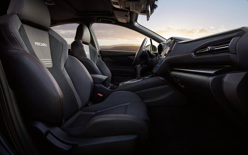 Subaru WRX Sedan 2022 interior seats