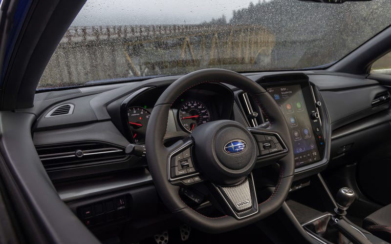 Subaru WRX Sedan Manual 2022 steering view