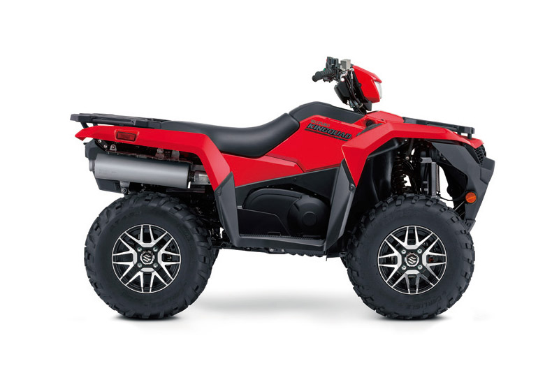 Suzuki KINGQUAD 750AXi 2022 Flame Red Colours View