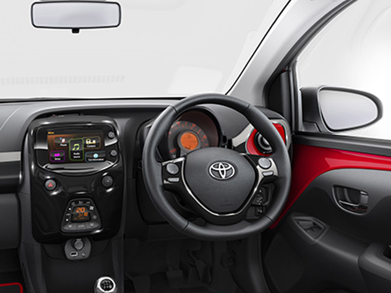 Toyota Aygo 2022 Interior Steering View